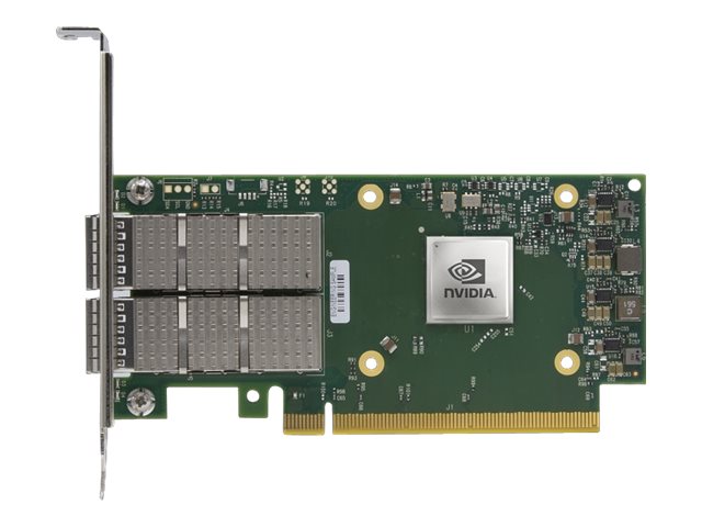 NVIDIA ConnectX-6 Dx EN - Crypto disabled - adaptador de rede - PCIe 4.0 x16 - 100 Gigabit QSFP56 x 2