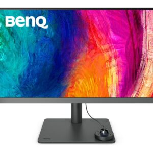BenQ DesignVue PD2706U - Professional Series - monitor LED - 27" - 3840 x 2160 4K @ 60 Hz - IPS - 400 cd/m² - 1200:1 - DisplayHDR 400 - 5 ms - HDMI, DisplayPort, USB-C - altifalantes