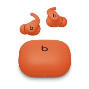 Beats Powerbeats Fit - Auscultadores sem fios com microfonoe - intra-auricular - bluetooth - cancelamento de ruído activo - laranja brilhante