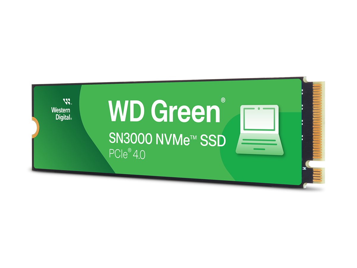 WD Green SN3000 WDS200T4G0E-00CPS0 - SSD - 2 TB - interna - M.2 2280 - PCIe 4.0 x4 (NVMe)
