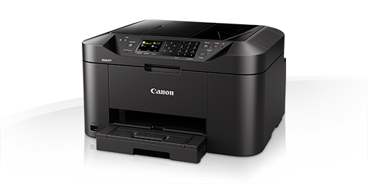 Canon MAXIFY MB2150 - Impressora multi-funções - a cores - jacto de tinta - A4 (210 x 297 mm), Legal (216 x 356 mm) (original) - A4/Legal (media) - até 18 ppm (cópia) - até 19 ipm (impressão) - 250 folhas - 33.6 Kbps - Wi-Fi(n), host USB, USB 2.0