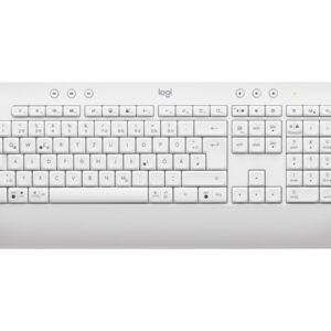 Logitech Signature MK650 Combo for Business - conjunto de teclado e rato - QWERTZ - Alemão - branco sujo Dispositivo de entrada