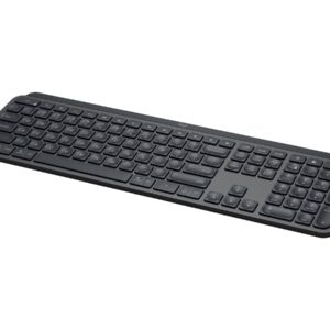 Logitech MX Keys for Business - Teclado - retroiluminação - sem fios - Bluetooth, 2.4 GHz - QWERTY - Reino Unido - grafite