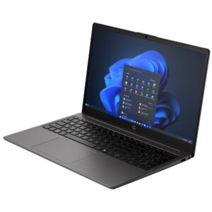 HP 250R G10 Notebook - Intel Core 5 - 120U / até 5 GHz - Win 11 Pro - Intel Graphics - 8 GB RAM - 256 GB SSD NVMe - 15.6" SVA 1920 x 1080 (Full HD) - Wi-Fi 6 - prata cinza escuro - kbd: Português