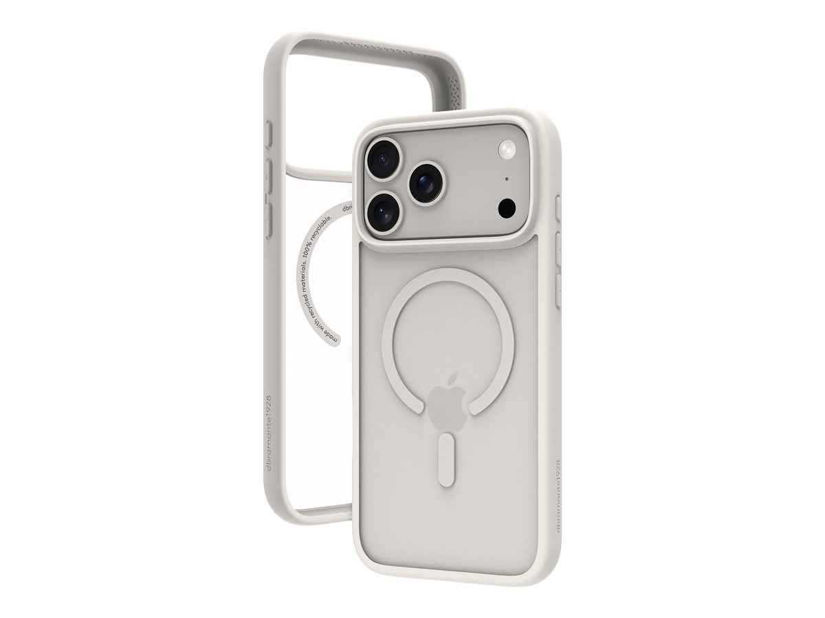 dbramante1928 Grenen - Tampa posterior para telemóvel - compatibilidade MagSafe - plástico - branco - para Apple iPhone 17 Pro Max