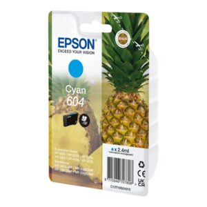 Epson 604 - azul cyan - original - tinteiro