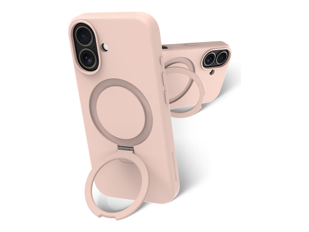 dbramante1928 Roskilde Kick - Tampa posterior para telemóvel - compatibilidade MagSafe - areia rosa - para Apple iPhone 17
