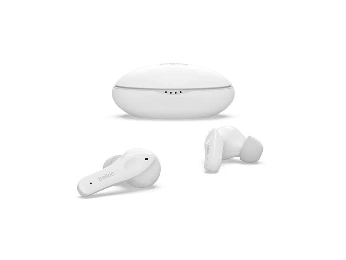 Belkin SoundForm Nano for Kids - Auscultadores sem fios com microfonoe - intra-auricular - bluetooth - branco - Image 2