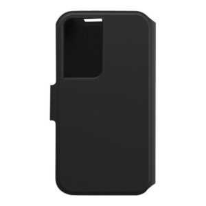 OtterBox Strada Series Via - Capa flip cover para telemóvel - borracha sintéctica, policarbonato - preto noite - para Samsung Galaxy S22