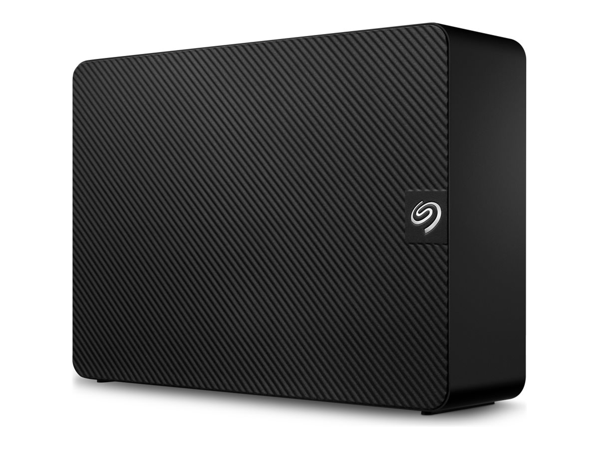 Seagate Expansion STKP20000400 - Disco rígido - 20 TB - externa (desktop) - USB 3.0 - preto - com Seagate Rescue Data Recovery