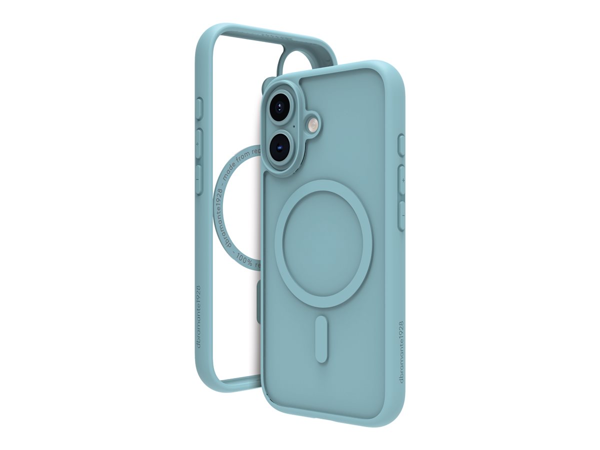 dbramante1928 Grenen - Tampa posterior para telemóvel - compatibilidade MagSafe - plástico - verde - para Apple iPhone 16 Plus