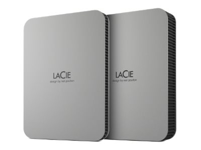 LaCie Mobile Drive STLP5000400 - Disco rígido - 5 TB - externa (portátil) - USB 3.2 Gen 1 (USB C conector) - cinzento escovado