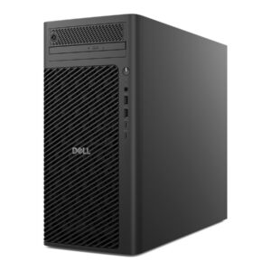 Dell Pro Max Tower T2 FCT2250 - Torre Core Ultra 7 265K / até 5.5 GHz - vPro Enterprise - RAM 32 GB - SSD 1 TB - SED, NVMe, TLC - Intel Graphics - Gigabit Ethernet - Win 11 Pro - monitor: nenhum - preto - BTS - com 3 Anos de Básico no Local
