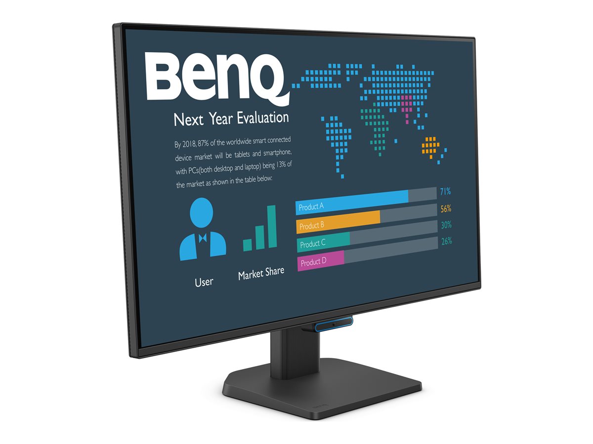 BenQ BL2790C - Monitor LED - 27" - 1920 x 1080 Full HD (1080p) @ 144 Hz - IPS - 300 cd/m² - 1500:1 - 5 ms - HDMI, DisplayPort, USB-C - altifalantes