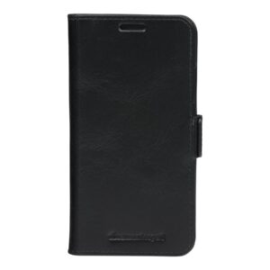 dbramante1928 Copenhagen Slim - Capa flip cover para telemóvel - couro com granulação plena - preto - para Apple iPhone 11