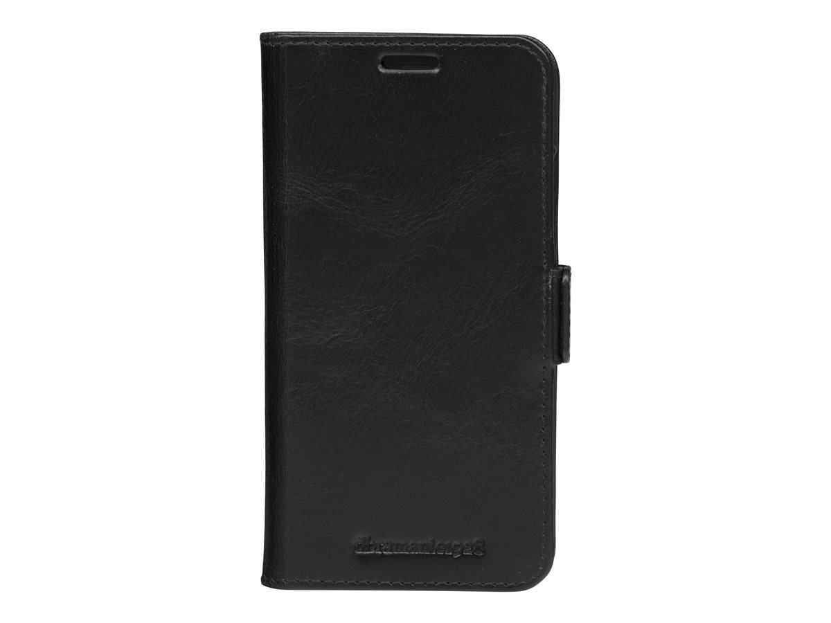 dbramante1928 Copenhagen Slim - Capa flip cover para telemóvel - couro com granulação plena - preto - para Apple iPhone 11