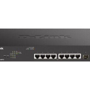 D-Link DGS 1100-10MPV2 - interruptor - 10 portas - inteligente - montável em trilho