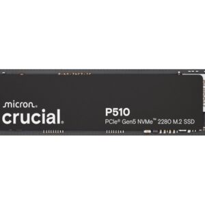 Crucial P510 - SSD - 2 TB - interna - M.2 2280 - PCI Express 5.0 x4 (NVMe)