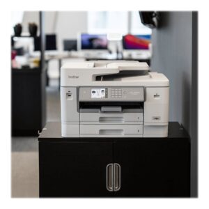 Brother MFC-J6955DW - Impressora multi-funções - a cores - jacto de tinta - A3/Ledger (media) - até 25 ppm (cópia) - até 30 ppm (impressão) - 600 folhas - 33.6 Kbps - USB 2.0, LAN, Wi-Fi(n), NFC, USB 2.0 host