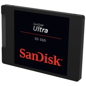 SanDisk Ultra 3D - SSD - 2 TB - interna - 2.5" - SATA 6Gb/s