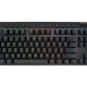 Logitech G PRO X TKL - Teclado - gaming - luz traseira - sem fios - 2.4 GHz, Bluetooth - QWERTY - Espanhol - interruptor: Tactile - preto