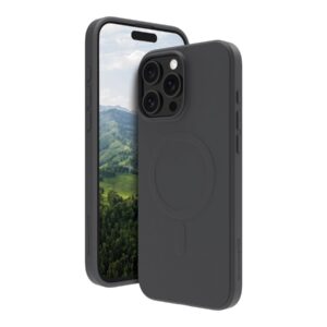 dbramante1928 Greenland Pro - Tampa posterior para telemóvel - compatibilidade MagSafe - plástico - preto noite - para Apple iPhone 16 Pro Max