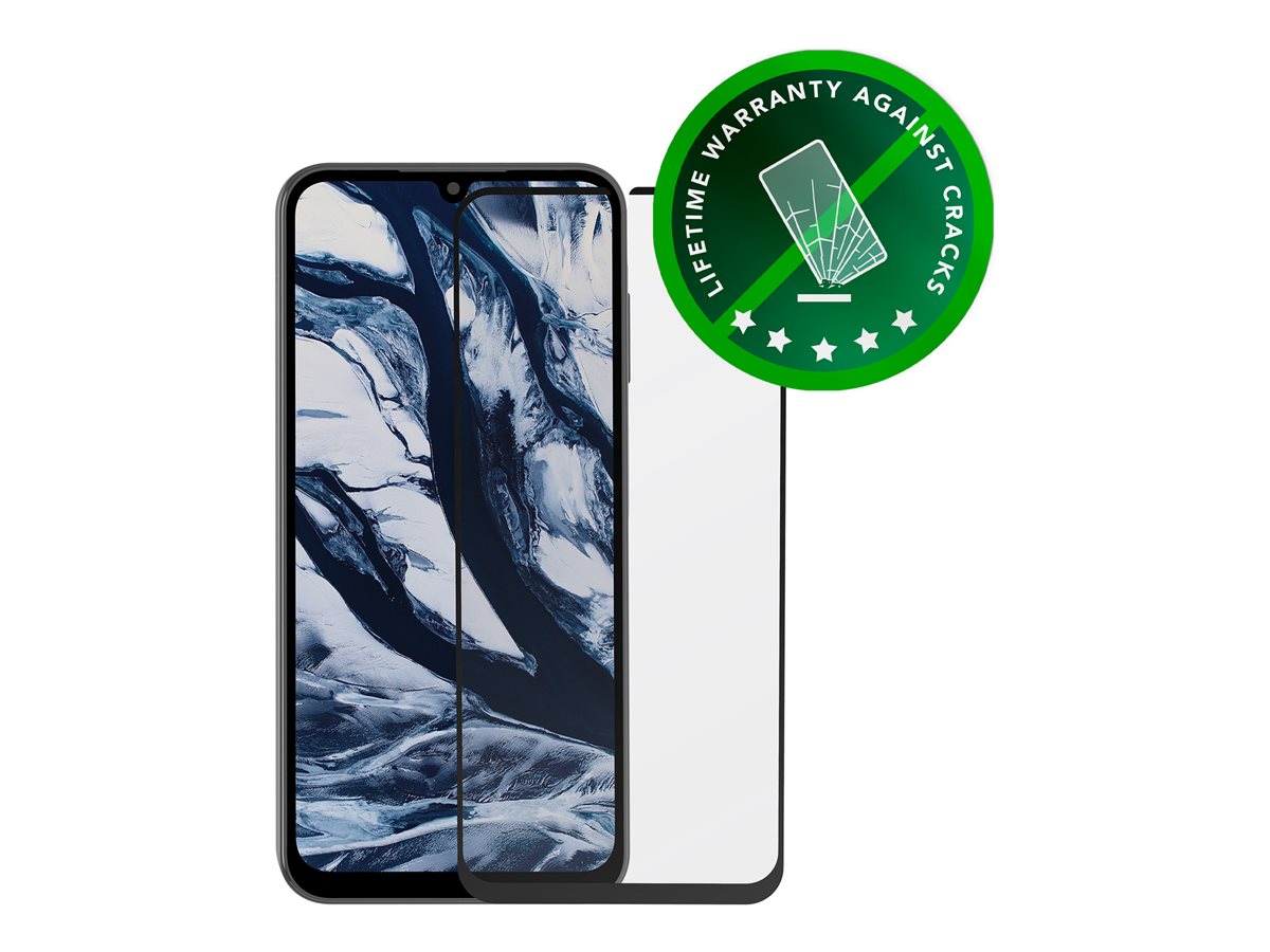 dbramante1928 Eco-shield - Protector de ecrã para telemóvel - vidro - cor da moldura preto - para Samsung Galaxy A15