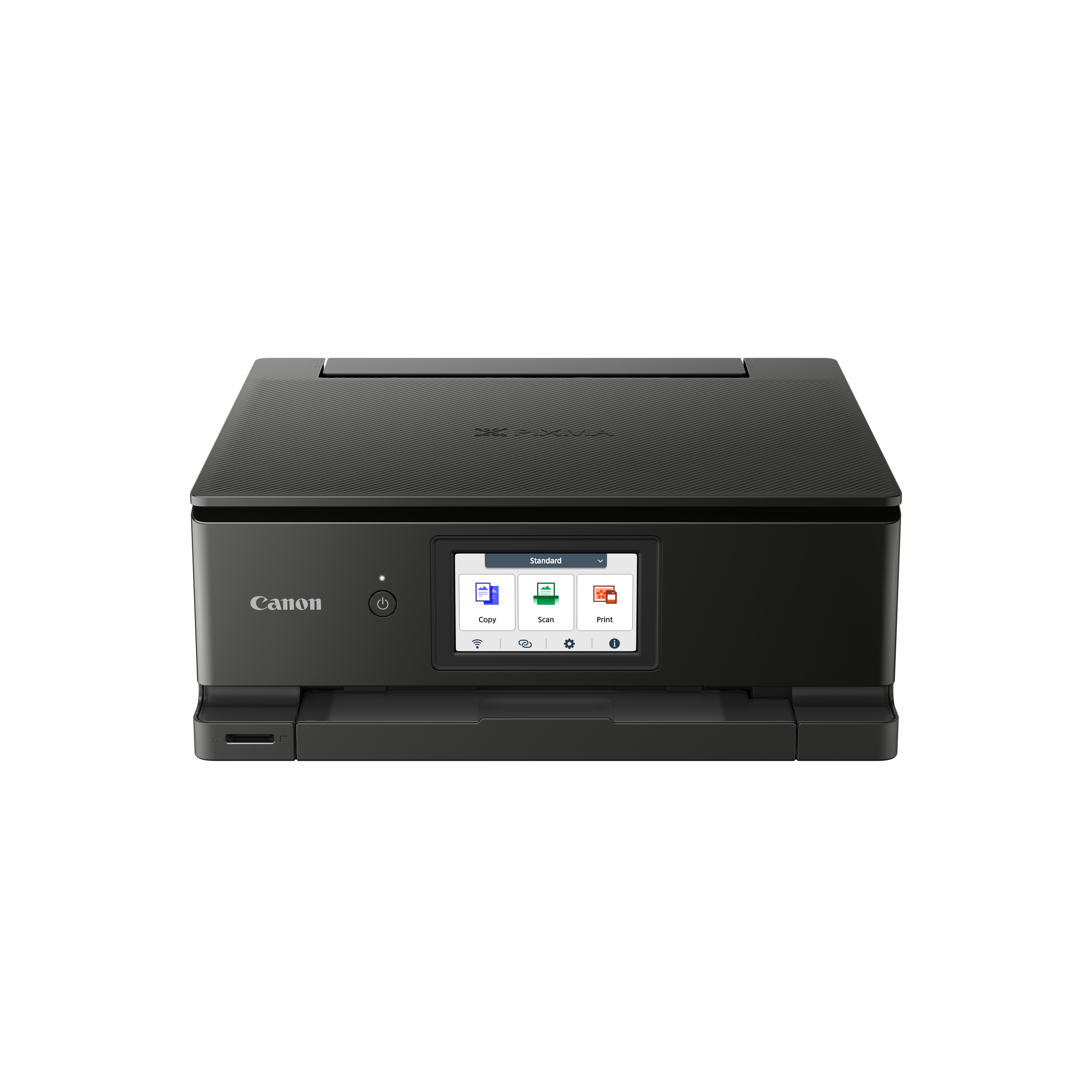 Canon PIXMA TS8750 - Impressora multi-funções - a cores - jacto de tinta - Legal (216 x 356 mm) (original) - A4/Legal (media) - até 15 ipm (impressão) - 200 folhas - USB 2.0, Wi-Fi(ac) - preto