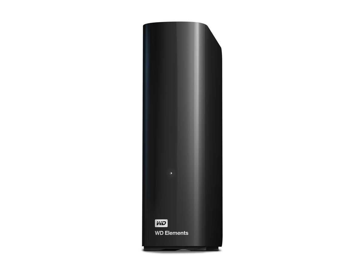 WD Elements Desktop WDBWLG0260HBK - Disco rígido - 26 TB - externa (desktop) - USB 3.2 Gen 1 - preto