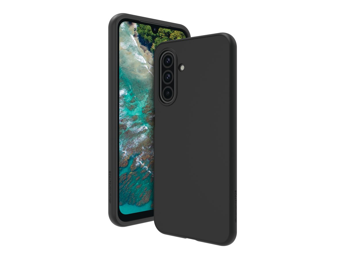 dbramante1928 Costa Rica - Tampa posterior para telemóvel - silicone, plástico - preto noite - para Samsung Galaxy A26