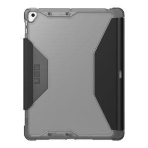 UAG Rugged Case for iPad 10.2-in (7th/8th Gen, 2019/2020) - Plyo Black/Ice - Tampa posterior para tablet - gelo, preto - 10.2" - para Apple 10.2-inch iPad (7ª geração, 8ª geração)