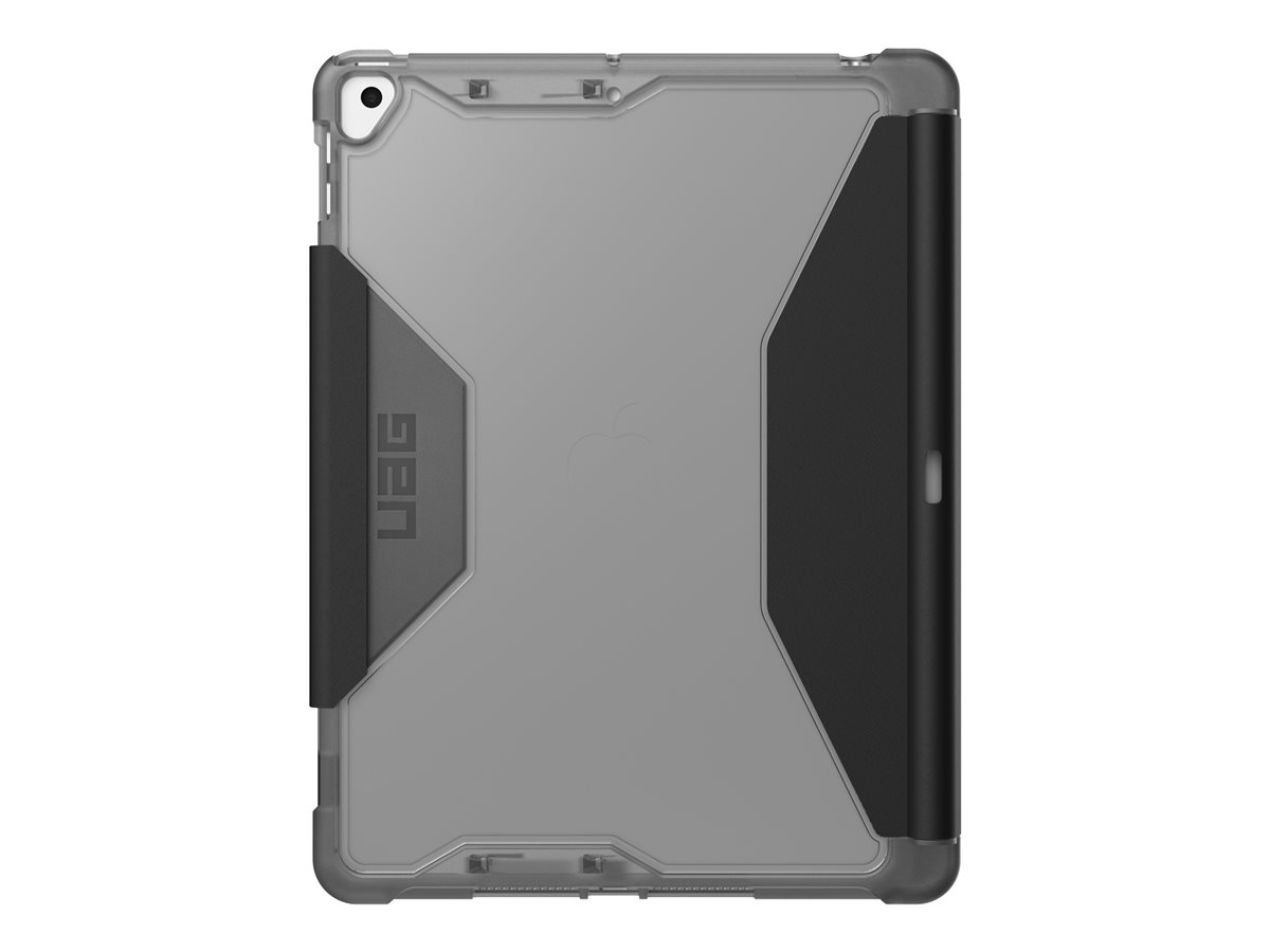 UAG Rugged Case for iPad 10.2-in (7th/8th Gen, 2019/2020) - Plyo Black/Ice - Tampa posterior para tablet - gelo, preto - 10.2" - para Apple 10.2-inch iPad (7ª geração, 8ª geração)