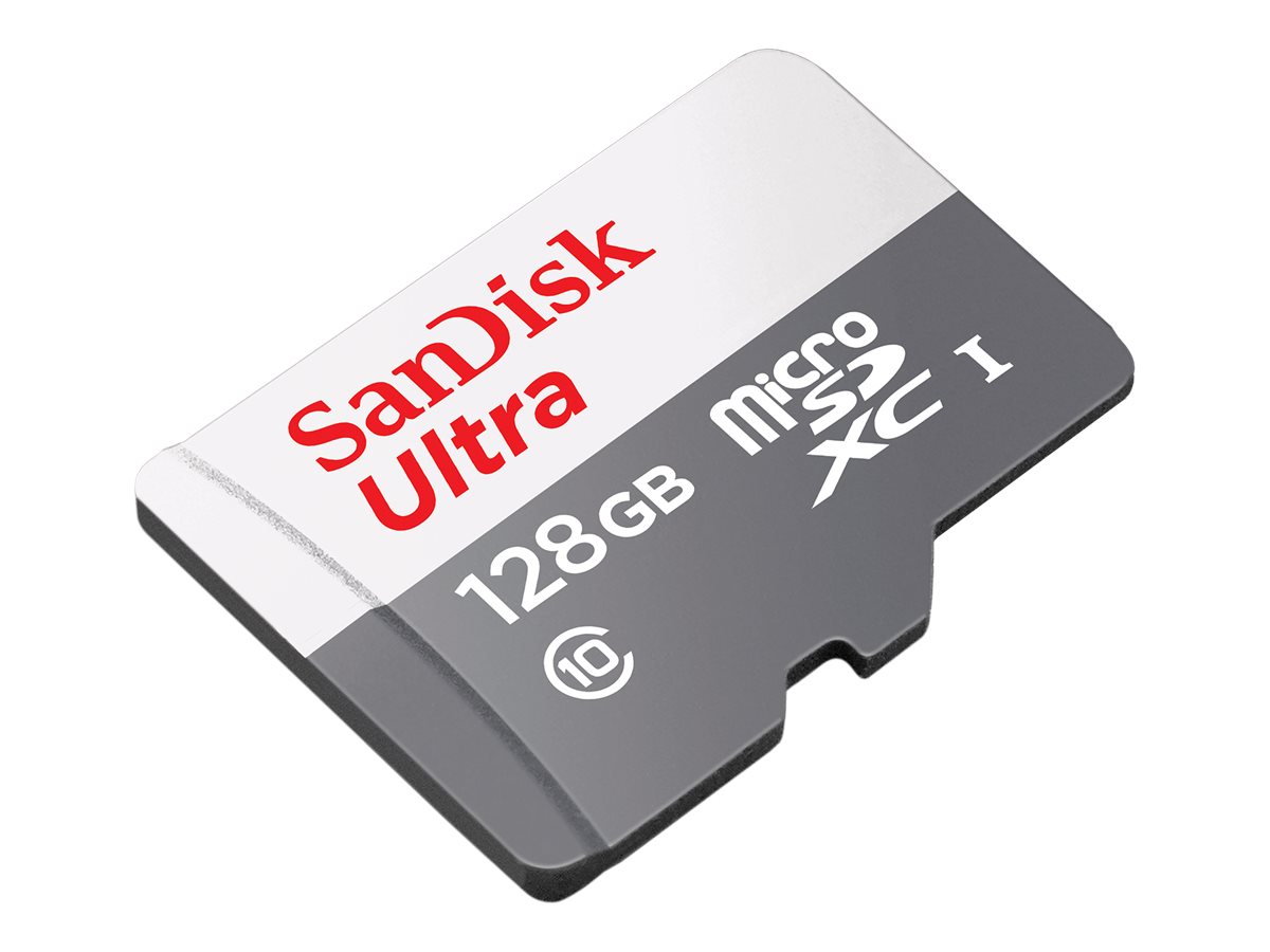 SanDisk Ultra - Cartão de memória flash (adaptador microSDXC para SD Incluído) - 128 GB - UHS-I / Class10 - microSDXC UHS-I - Image 3
