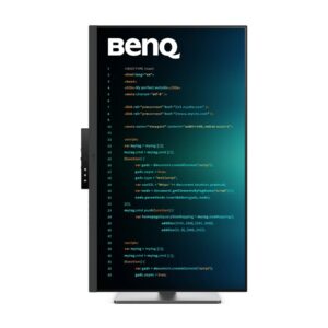 BenQ Programming RD320U - Monitor LED - 32" (31.5" visível) - 3840 x 2160 4K @ 60 Hz - IPS - 400 cd/m² - 2000:1 - DisplayHDR 400 - 5 ms - 2xHDMI, DisplayPort, USB-C - altifalantes