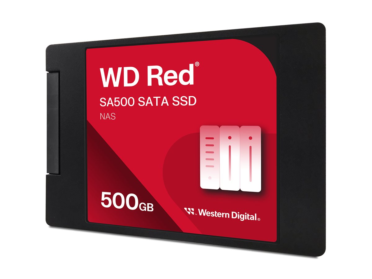 WD Red SA500 WDS500G1R0A-68A4W0 - SSD - 500 GB - interna - 2.5" - SATA 6Gb/s