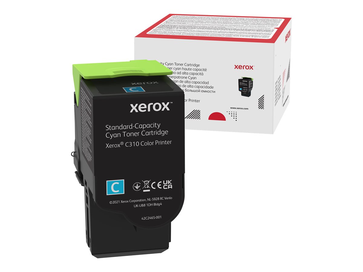 Xerox - Azul cyan - original - cartucho de toner - para Xerox C310/DNI, C310/DNIM, C310V_DNI, C310V_DNIUK, C315/DNI, C315V_DNI, C315V_DNIUK