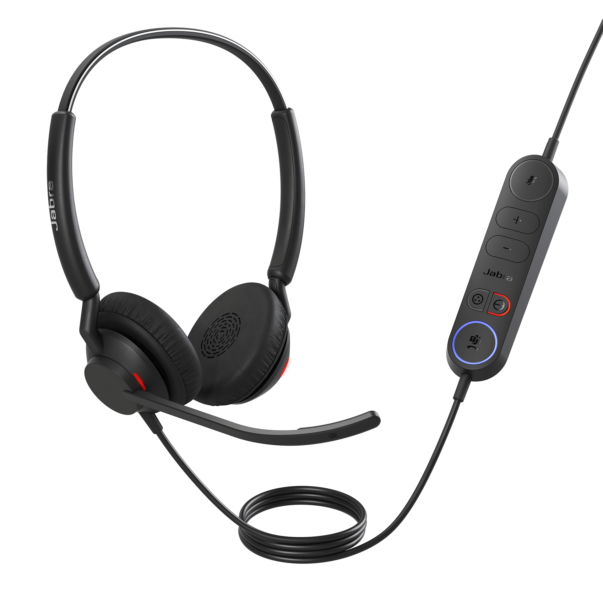 Jabra Engage 40 Stereo - Auscultadores - no ouvido - com cabo - USB-A - isolamento de ruído - Otimizado para Microsoft Teams