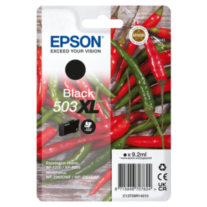 Epson 503XL Singlepack - 9.2 ml - XL - preto - original - blister - tinteiro - para WorkForce WF-2960