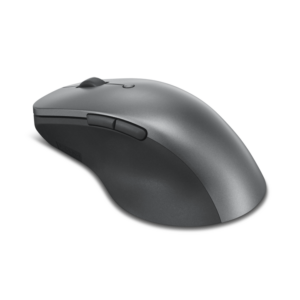 Lenovo Professional - Rato - ergonómico - ótico azul - 6 botões - sem fios - Bluetooth 5.1 - cinza temporal