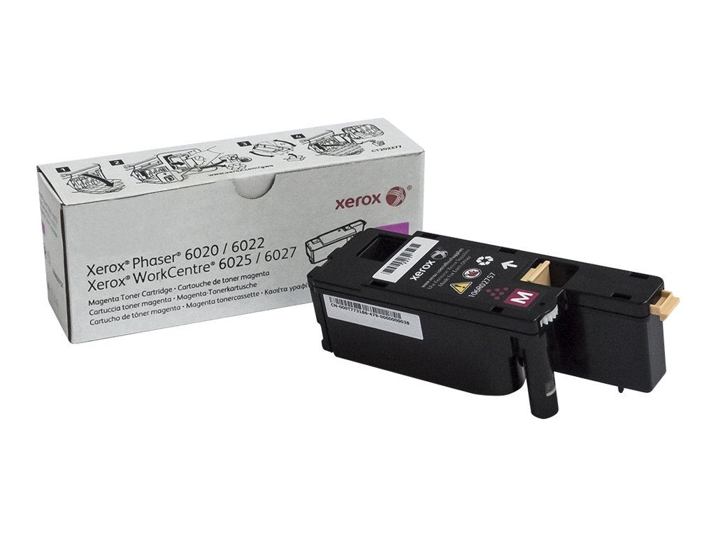 Xerox WorkCentre 6027 - Magenta - original - cartucho de toner - para Phaser 6020V_BI, 6022/NI, 6022V_NI, WorkCentre 6025V_BI, 6027/NI, 6027V_NI