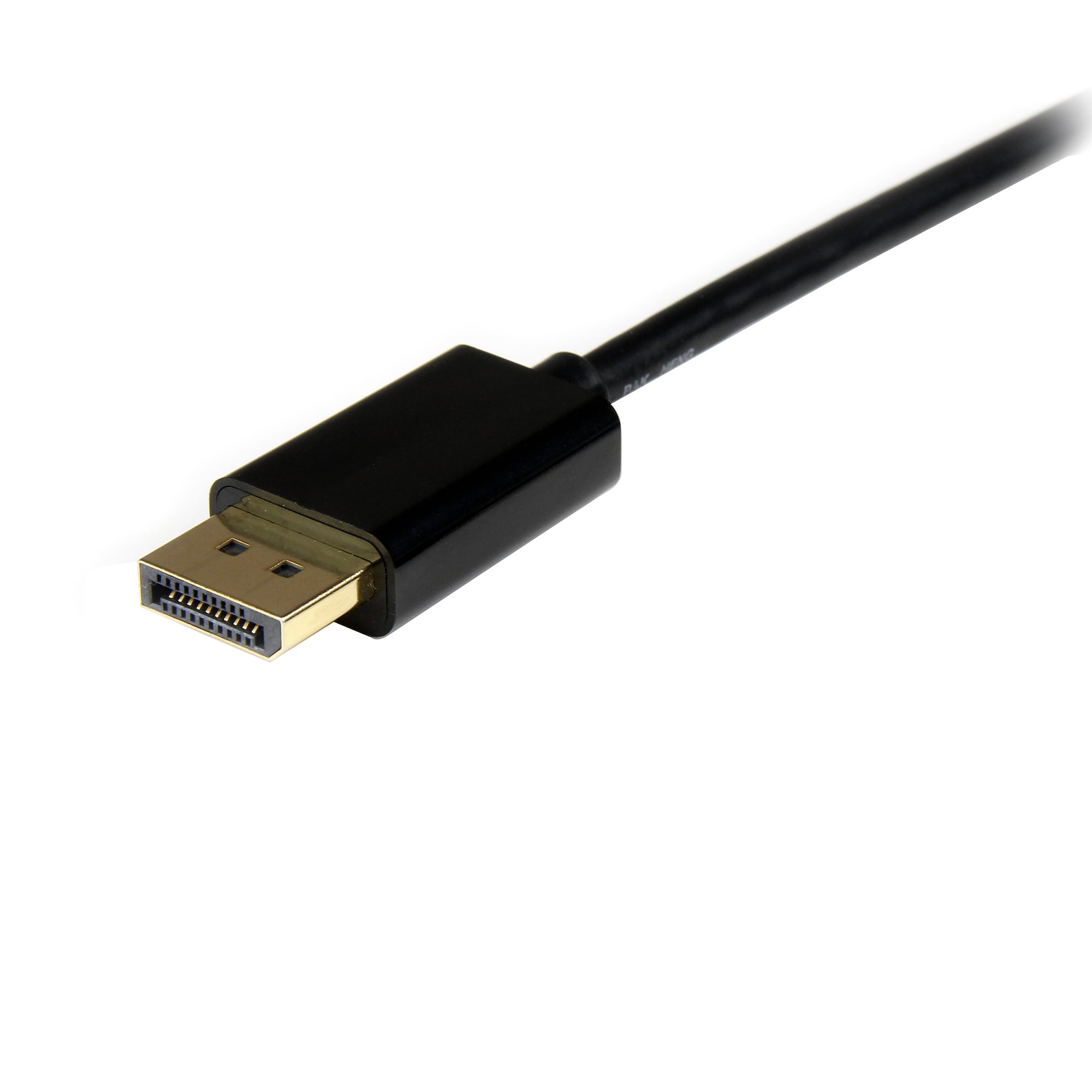 StarTech.com 1m Mini DisplayPort to DisplayPort 1.2 Cable DisplayPort 4k - Cabo DisplayPort - Mini DisplayPort (M) para DisplayPort (M) - 1 m - travada - preto - Image 3