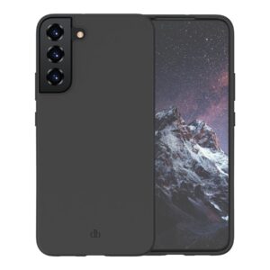 dbramante1928 Costa Rica - Tampa posterior para telemóvel - silicone, plástico reciclado - preto noite - para Samsung Galaxy S22