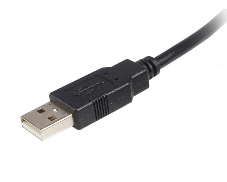 StarTech.com 3m USB 2.0 A to B Cable M/M - Cabo USB - USB (M) para USB Tipo B (M) - USB 2.0 - 3 m - preto - Image 2
