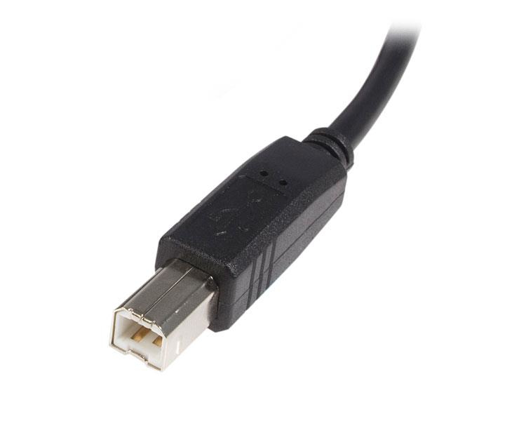 StarTech.com 3m USB 2.0 A to B Cable M/M - Cabo USB - USB (M) para USB Tipo B (M) - USB 2.0 - 3 m - preto - Image 3