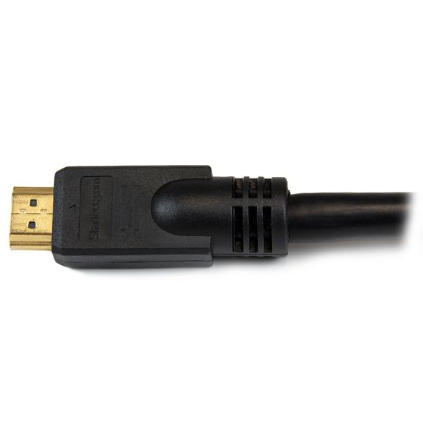 StarTech.com 10m High Speed HDMI Cable - Ultra HD 4k x 2k HDMI Cable - M/M (HDMM10M) - Cabo HDMI - HDMI macho para HDMI macho - 10 m - preto - Image 4