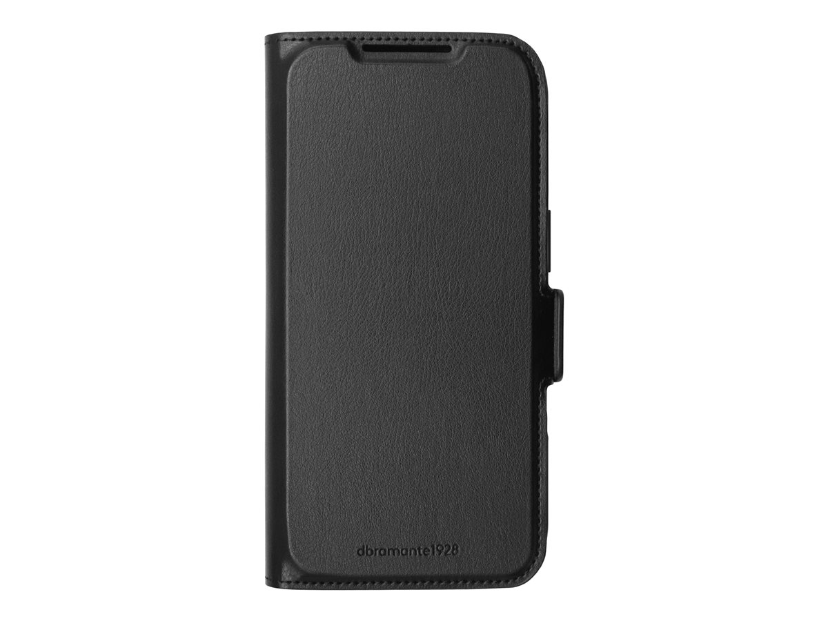 dbramante1928 Oslo Pro - Capa flip cover para telemóvel - compatibilidade MagSafe - preto - para Apple iPhone 17 Pro