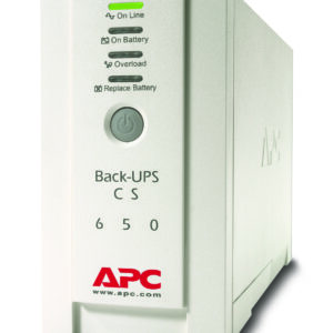 APC Back-UPS CS 650 - UPS - AC 230 V - 400 Watt - 650 VA - RS-232, USB - conectores de saída: 4 - bege