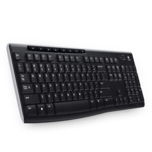 Logitech Wireless Keyboard K270 - Teclado - sem fios - 2.4 GHz - Checo