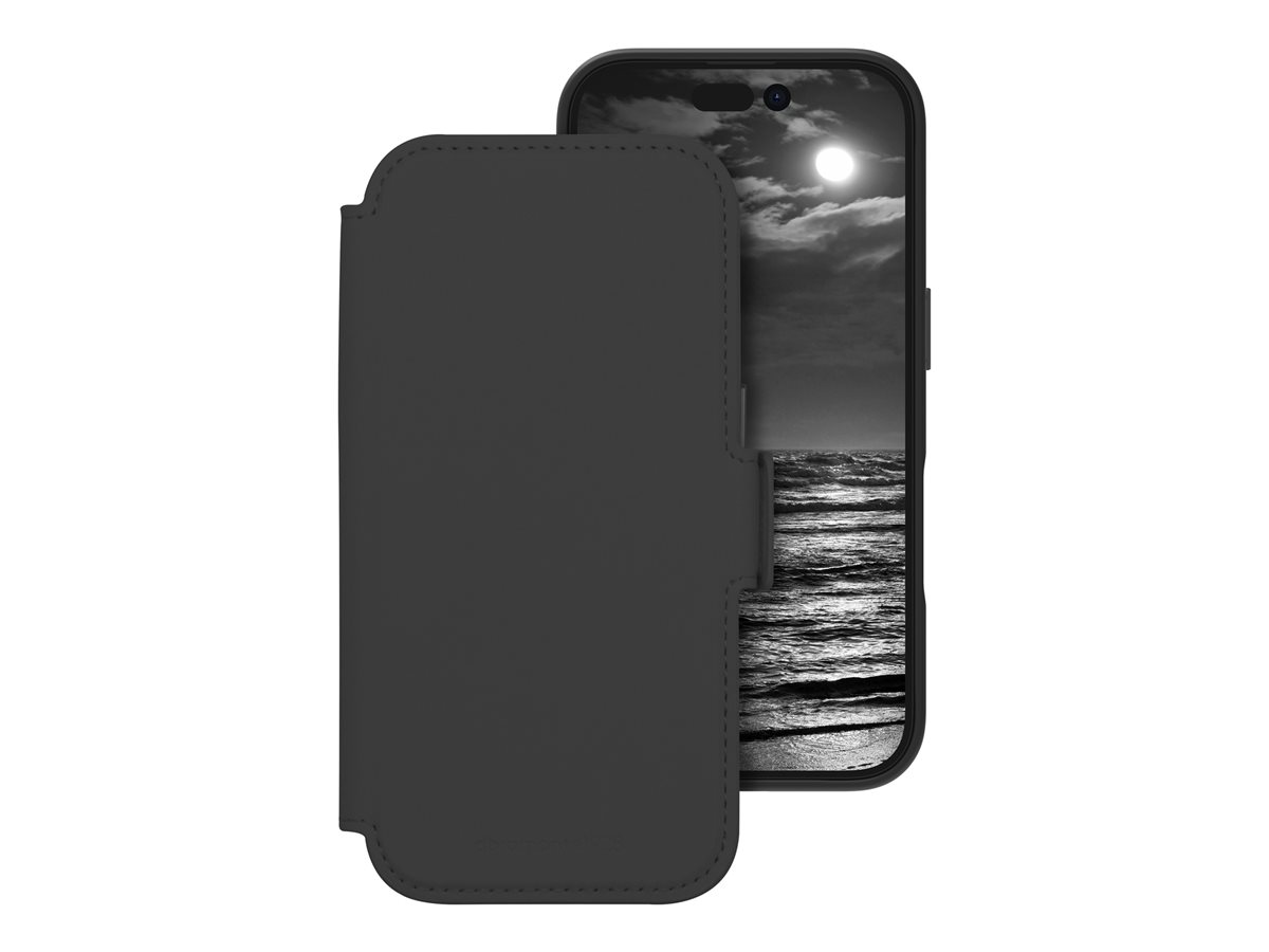 dbramante1928 Lynge - Capa flip cover para telemóvel - ÍCONE - compatibilidade MagSafe - ICON - meia noite - para Apple iPhone 16