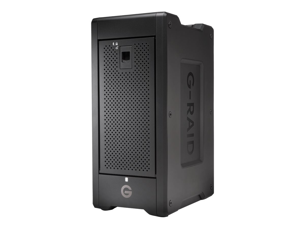 SanDisk Professional G-RAID SHUTTLE 8 - Matriz de disco rígido - 48 TB - 8 baias - HDD 6 TB x 8 - Thunderbolt 3, USB 3.2 Gen 2 (externo)